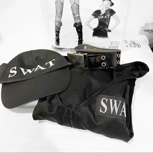 Leg Avenue Small Medium Sexy Swat‎ Commander Adult Costume - Picture 2 of 4